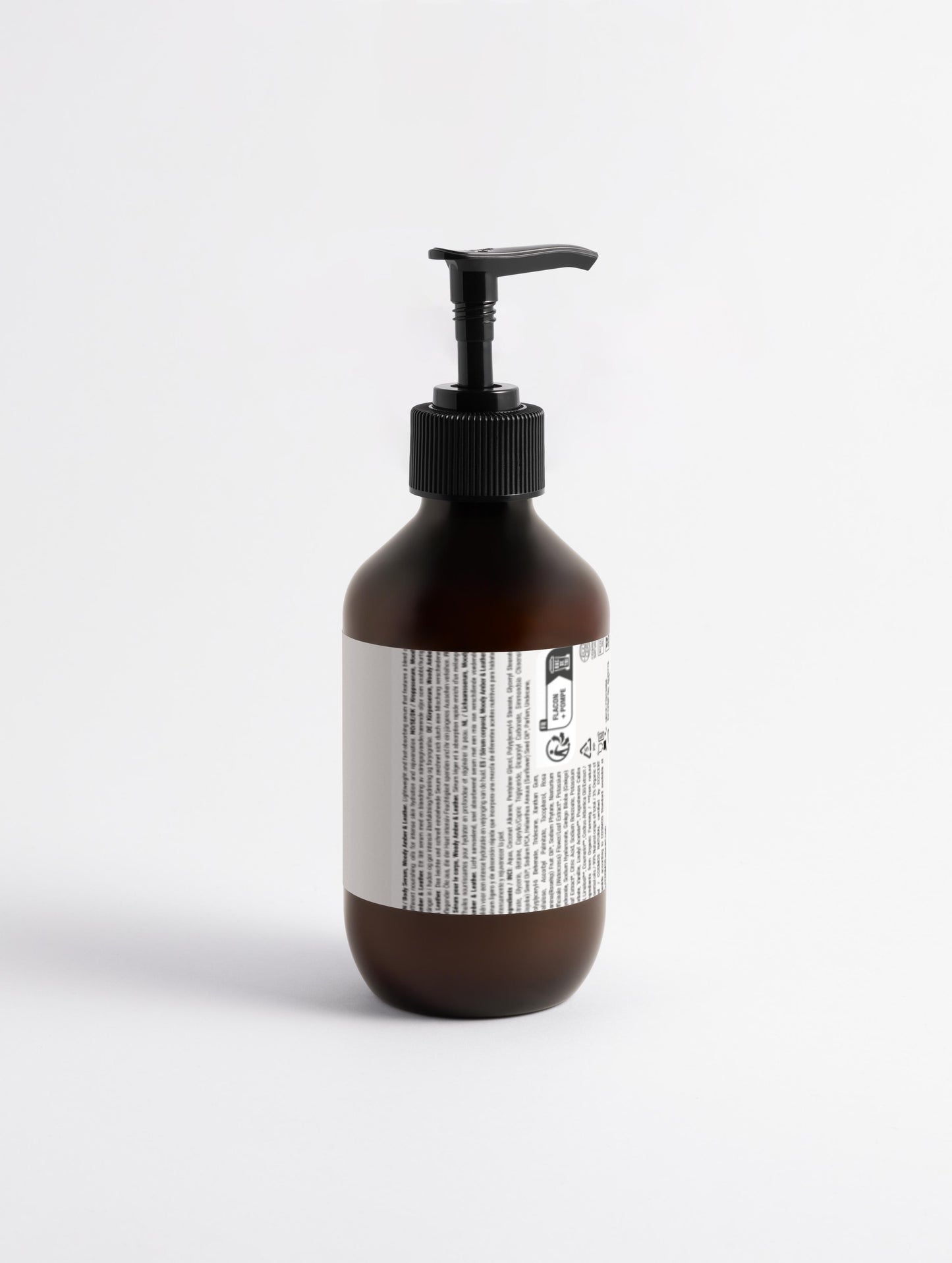 Naturlig. Silk Skin Body Serum, Woody Amber & Læder