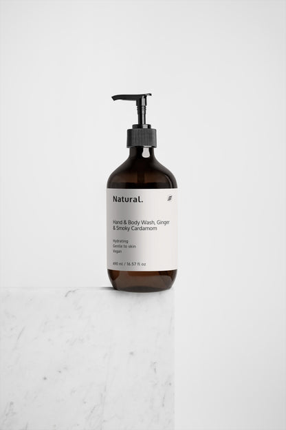 Naturale. Sapone mani e corpo, zenzero e cardamomo affumicato