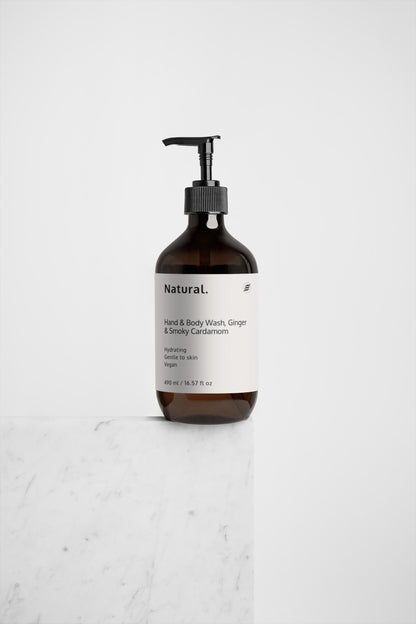 Naturale. Sapone mani e corpo, zenzero e cardamomo affumicato