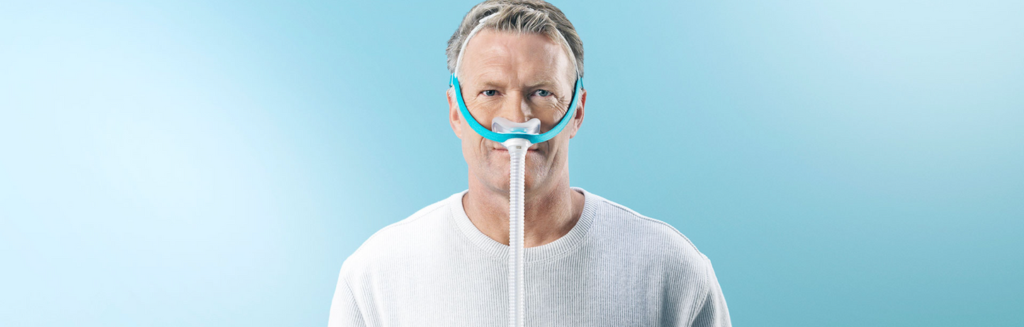 Fisher & Paykel Evora kompakte Nasalmaske Fit Pack-  CPAP Schlaftherapie Nasal-Maske inkl. Maskenkissen S/M/L