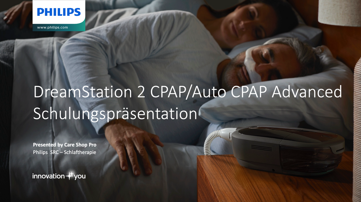 Philips DreamStation 2 Auto CPAP Advanced mit Luftbefeuchter und Bluetooth only