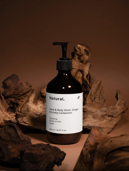 Naturale. Sapone mani e corpo, zenzero e cardamomo affumicato
