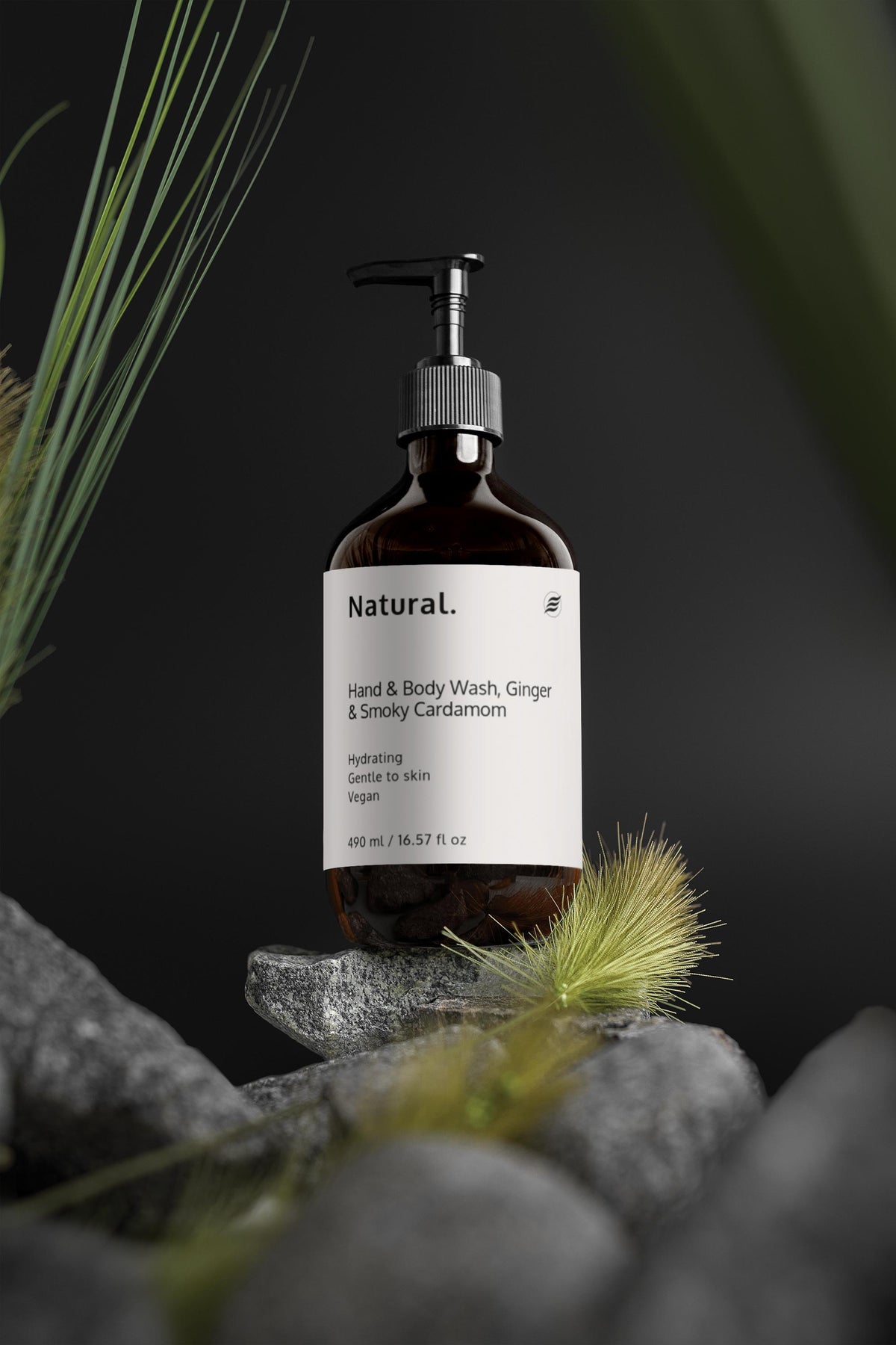 Naturale. Sapone mani e corpo, zenzero e cardamomo affumicato