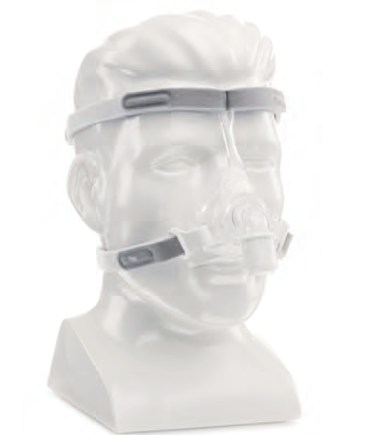 Philips PICO CPAP Nasenmaske mit Ausatemventil und Kopfband