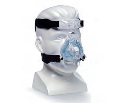ComfortGel Blue (mit Ausatemventil) mit Kopfband